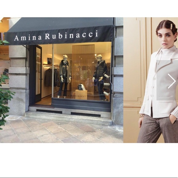 Amina Rubinacci Knit Dress Bianca Oxygen Italy - Picture 14 of 14